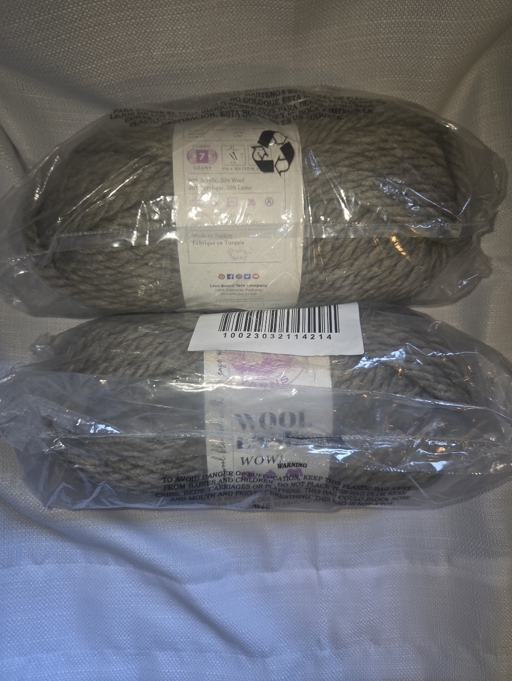 Lion Brand WoolEase Wow! Super Bulky Yarn Lot, (5) Full, (1) Partial, Multicolor - Picture 4 of 8